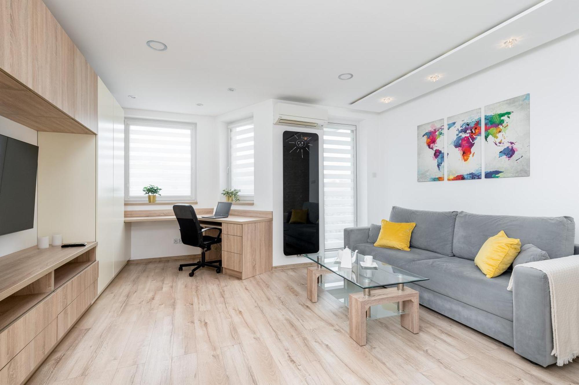 Sunny Kliny Apartment Krakau Exterior foto